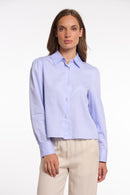 Felise Striped Blouse - Blue Stripe