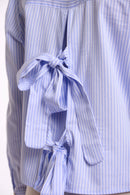 Felise Striped Blouse - Blue Stripe