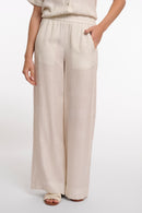 Nour Wide Leg Trouser - Snow White Labyrinth