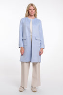 Camiel Long Jacket - Light Blue