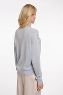 Perla Long Sleeve Jumper - Light Blue