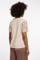 Joney Short Sleeve Top - Birch