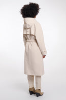 Belted Hooded Jacket - Birch