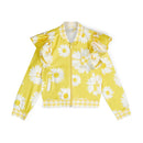 Daisy Daisy Print Bomber - Daisy Yellow