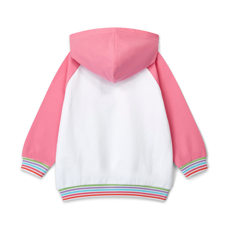 Eloise Hoody Cycling Set - Bright White