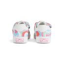 Bowie Printed Bow Trainer - Pink Gloss