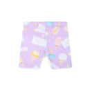 Sophia Ice Cream Cycling Short Set - Lilac Dreams