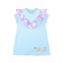 Scarlett Ice Cream Print Legging Set - Soft Blue
