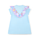 Scarlett Ice Cream Print Legging Set - Soft Blue