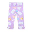 Scarlett Ice Cream Print Legging Set - Soft Blue