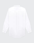 Long Sleeve Oxford Shirt - White