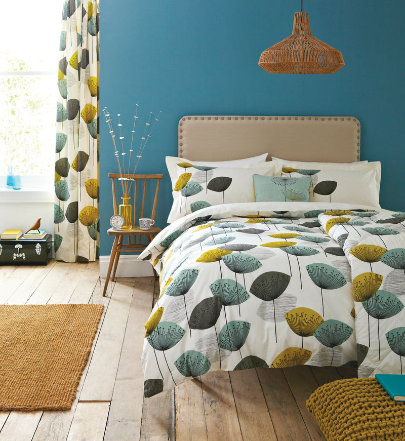 Dandelion Clocks Duvet Cover Set - Chaffinch