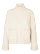 Sia Zipped Cardigan - Birch Melange