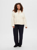 Sia Zipped Cardigan - Birch Melange