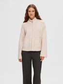 Sia Zipped Cardigan - Birch Melange