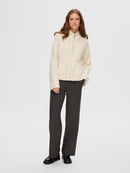 Sia Zipped Cardigan - Birch Melange