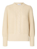 Kabala Round Neck Jumper - Birch
