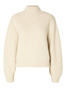 Eja High Neck Jumper - Birch