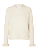 Sia Frill Cuff Jumper - Ski Patrol Melange