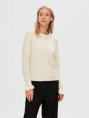 Sia Frill Cuff Jumper - Ski Patrol Melange