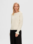 Sia Frill Cuff Jumper - Ski Patrol Melange
