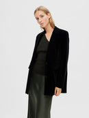 Lura One Shoulder Top - Black Lurex