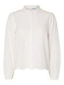 Tatiana Embroidered Shirt - Bright White
