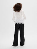 Tatiana Embroidered Shirt - Bright White