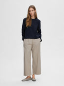 Essential Boxy T-Shirt - Dark Sapphire