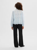 Tatiana Embroidered Shirt - Cashmere Blue