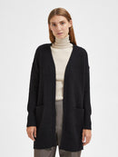 Lulu Long Cardigan - Black