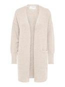 Lulu Long Cardigan - Birch Melange