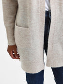 Lulu Long Cardigan - Birch Melange