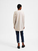 Lulu Long Cardigan - Birch Melange