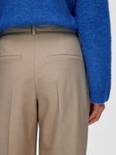 Eliana Wide Leg Trouser - Nomad Melange