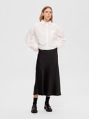 Lena High Waist Skirt - Black