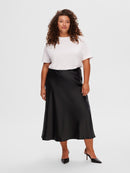Lena High Waist Skirt - Black