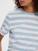 Essential Stripe T-Shirt - Cashmere Blue/bright White