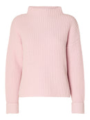 Selma High Neck Jumper - Cradle Pink