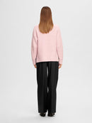 Selma High Neck Jumper - Cradle Pink