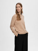 Cashmere Round Neck Jumper - Amphora