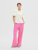 Penelope Ruffle T-Shirt - Snow White