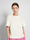 Penelope Ruffle T-Shirt - Snow White
