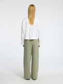 Tinni Mw Wide Trousers - Vetiver