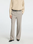 Rita Mw Wide Trousers - Island Fossil Melange