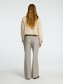 Rita Mw Wide Trousers - Island Fossil Melange