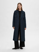 New Bren Trench Coat - Dark Sapphire