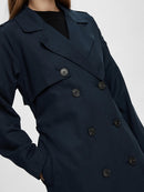 New Bren Trench Coat - Dark Sapphire