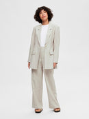 Tania Slim Blazer - Nomad Melange