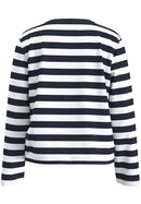 Essential Stripe T-Shirt - Dark Sapphire/bright White